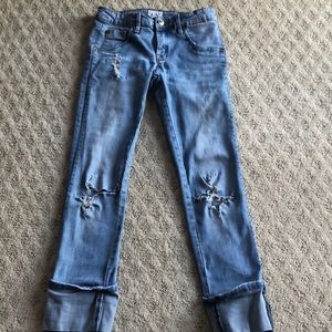 Girls Hudson capri jeans. Size 14. Smoke free home